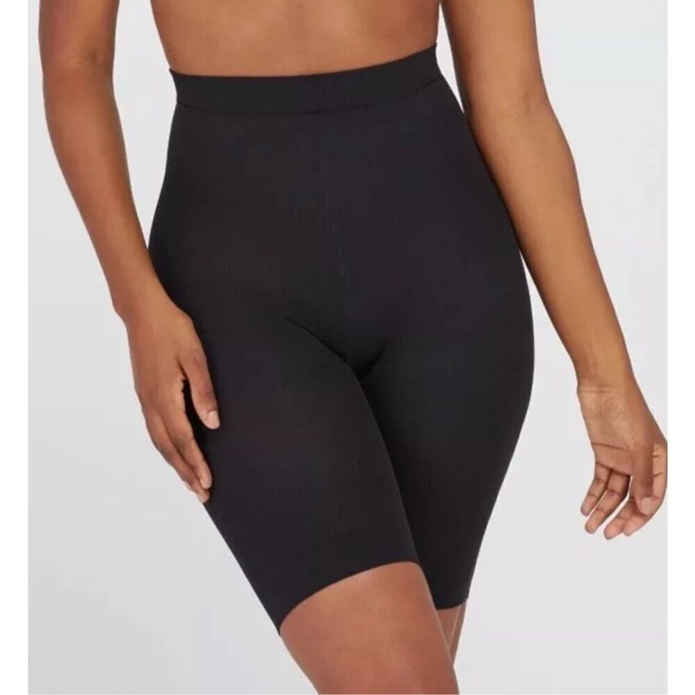 Lot of TWO Spanx NWT size 4 mid thigh shaper plus size shapewear